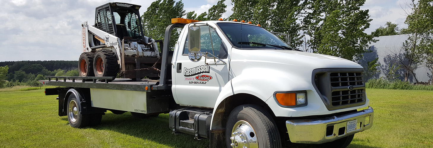 Local and Long Distance 24 Hour Towing in Zimmerman, Elk River, Big Lake, Princeton, Rogers, Ramsey, Milaca, Otsego, MN | Rasmussen Towing